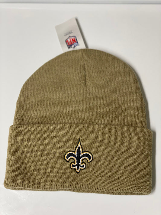 Licensed New Orleans Saints Cuffed Knit Cap NWT