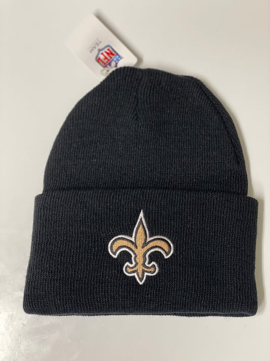 Licensed New Orleans Saints Cuffed Knit Cap NWT